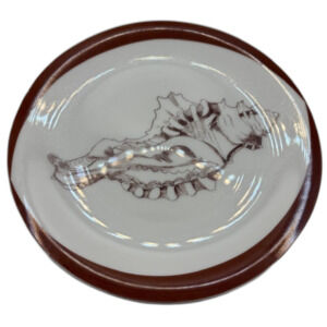 3 Heinrich Stix Rare Shell Collection Salad Plates H&Co Selb Bavaria Germany